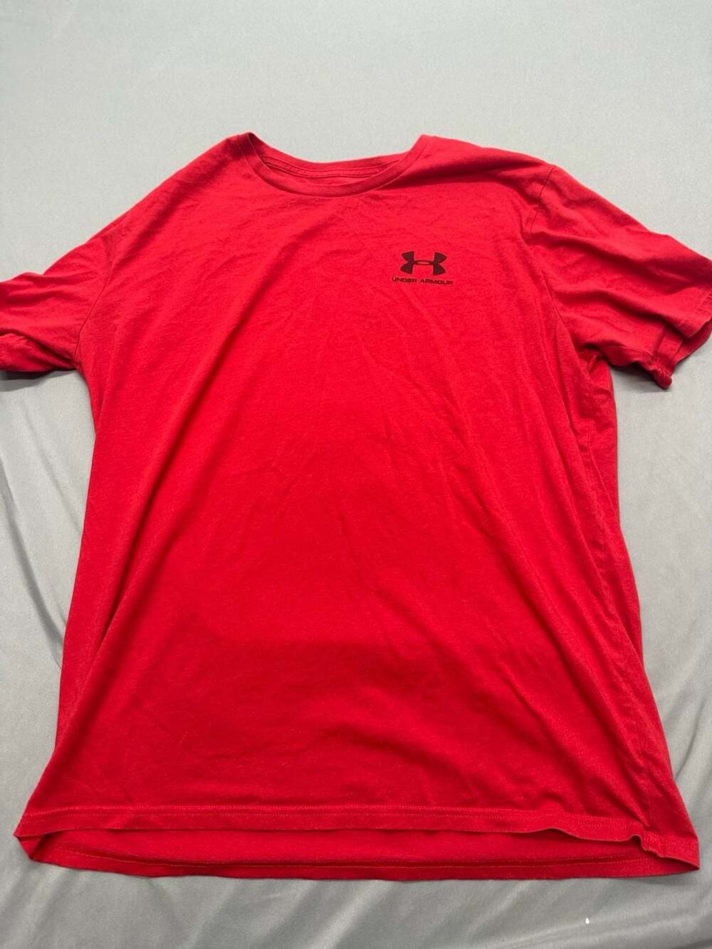 Under Armour Sportstyle Left Chest Logo T-Shirt Red XL